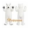 Polar Bear Mascot Costume Polar Bear Mascot Costume