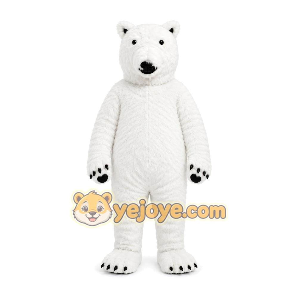 Polar Bear Mascot Costume Polar Bear Mascot Costume