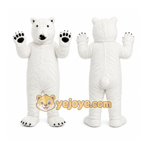 Polar Bear Mascot Costume