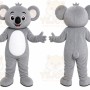 Gray Koala Mascot Costume