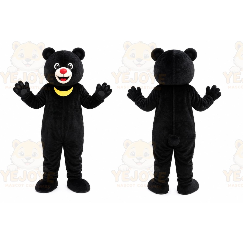 Black Bear Mascot Costume