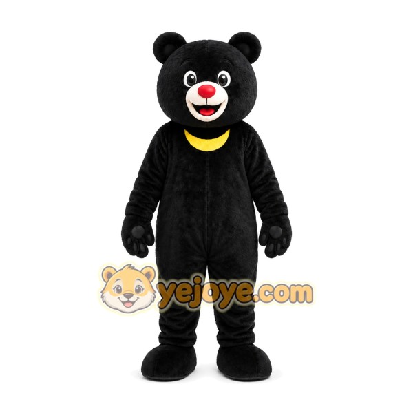 Black Bear Mascot Costume