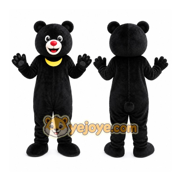 Black Bear Mascot Costume