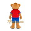 Bear Red Shirt Mascot Costume Bear Red Shirt Mascot Costume