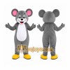 Gray Mouse Mascot Costume Gray Mouse Mascot Costume
