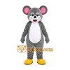 Gray Mouse Mascot Costume Gray Mouse Mascot Costume