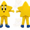 Yellow Star Mascot Costume