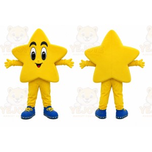 Yellow Star Mascot Costume