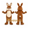 Brown Rabbit Mascot Costume Brown Rabbit Mascot Costume