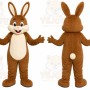 Brown Rabbit Mascot Costume