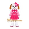 Pink Puppy Dress Mascot Costume