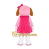 Pink Puppy Dress Mascot Costume
