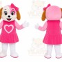 Pink Puppy Dress Mascot Costume