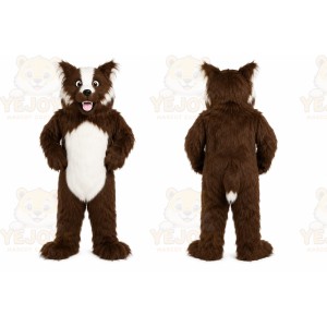 Brown Skunk Mascot Costume