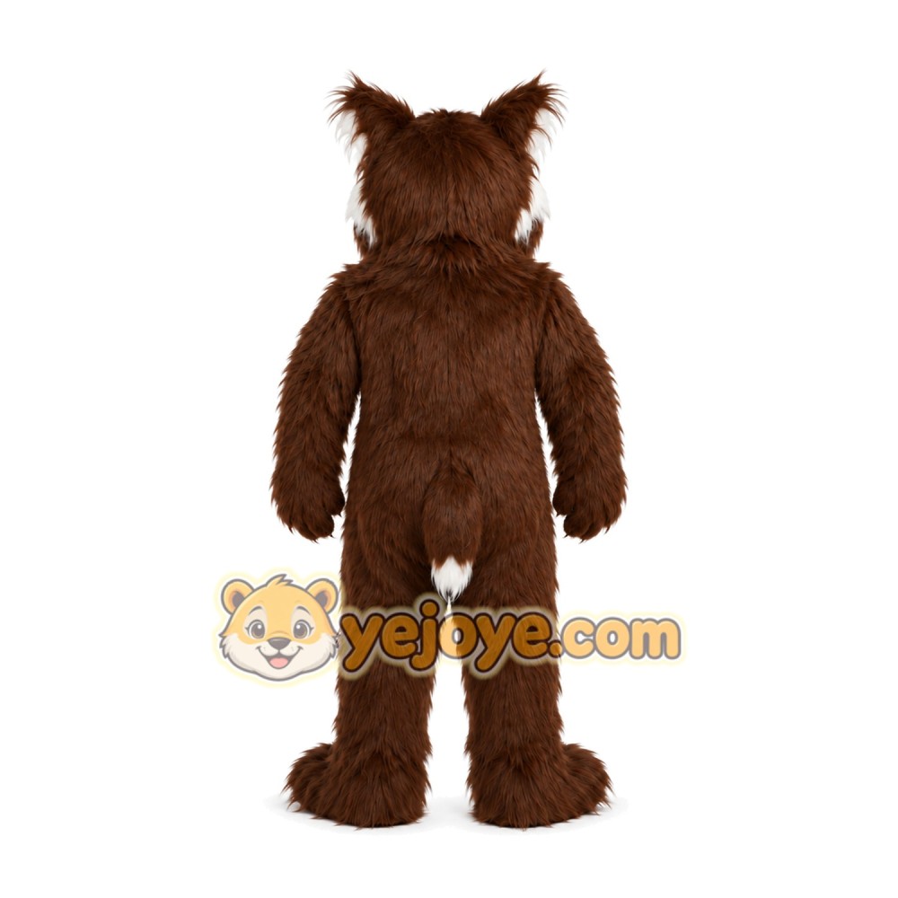 Brown Dog Mascot Costume