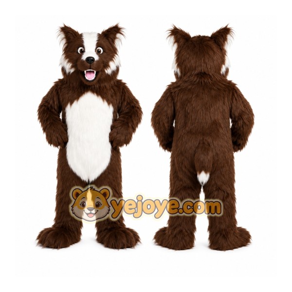 Brown Dog Mascot Costume