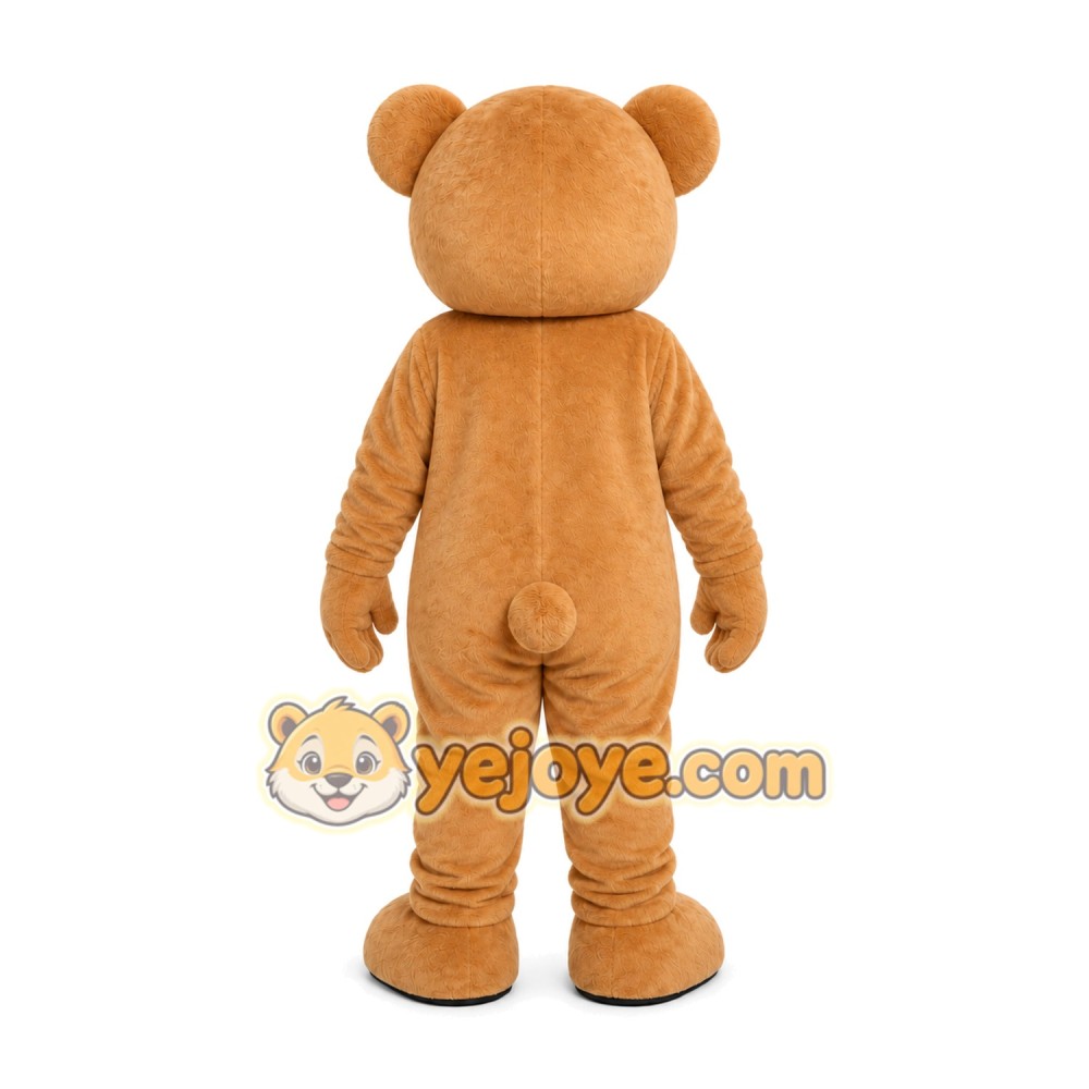 Tan Bear Mascot Costume Tan Bear Mascot Costume