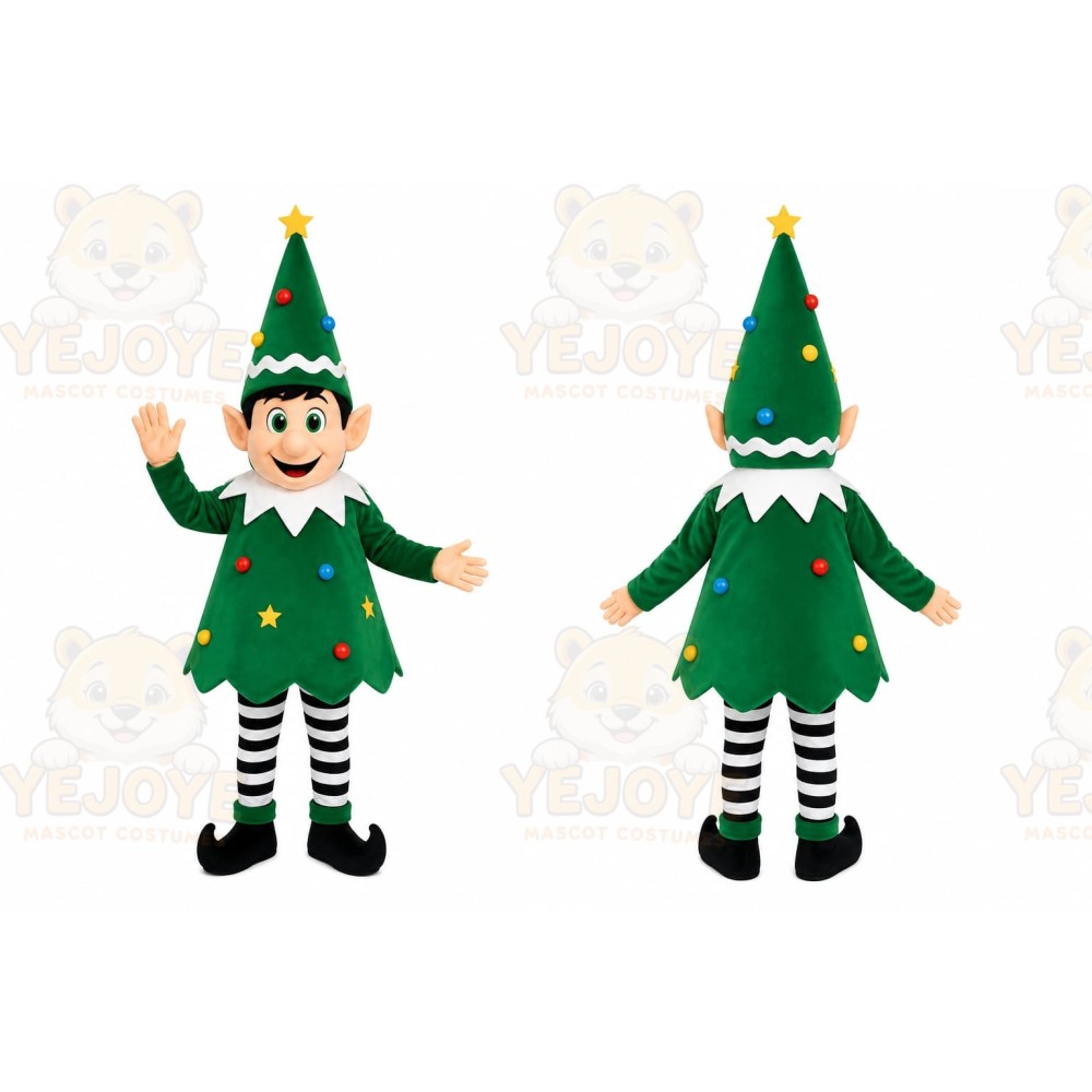 Christmas Elf Mascot Costume