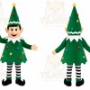 Christmas Elf Mascot Costume