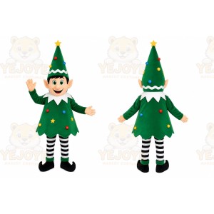 Christmas Elf Mascot Costume