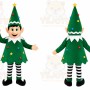 Christmas Elf Mascot Costume