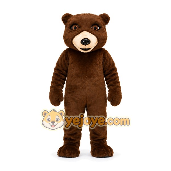 Brown Bear Mascot Costume