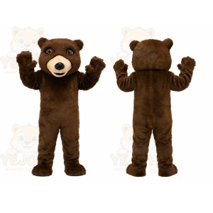 Brown Bear Mascot Costume