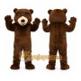 Brown Bear Mascot Costume