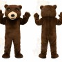 Brown Bear Mascot Costume