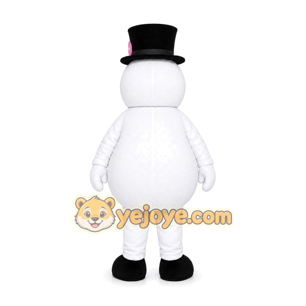 Classic Snowman Mascot Costume Classic Snowman Mascot Costume