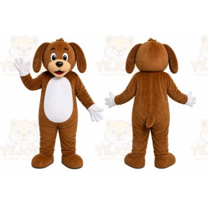 Brown Puppy Mascot Costume