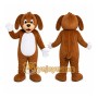 Brown Puppy Mascot Costume