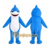 Blue Shark Mascot Costume Blue Shark Mascot Costume