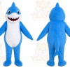 Blue Shark Mascot Costume