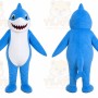 Blue Shark Mascot Costume
