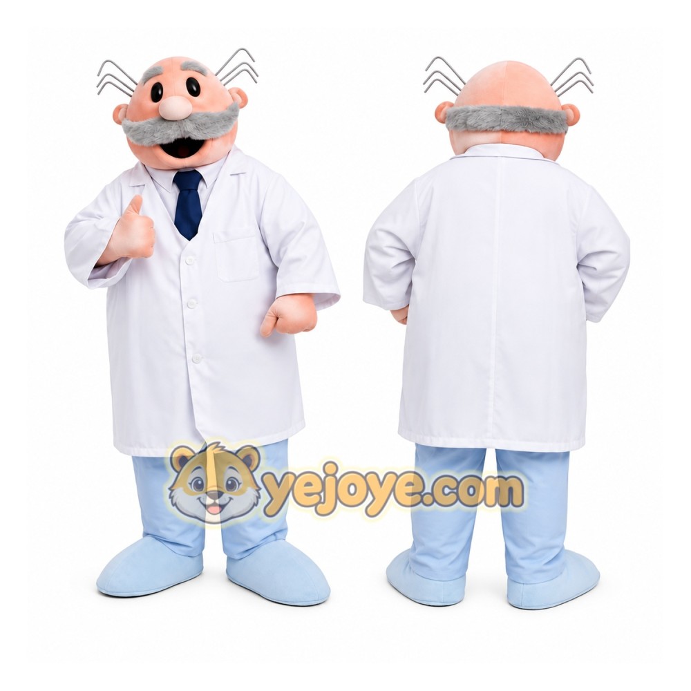Doctor Simi Man Mascot Costume Dr Simi Costume
