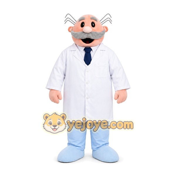 Doctor Simi Man Mascot Costume Dr Simi Costume Doctor Simi Man Mascot Costume Dr Simi Costume