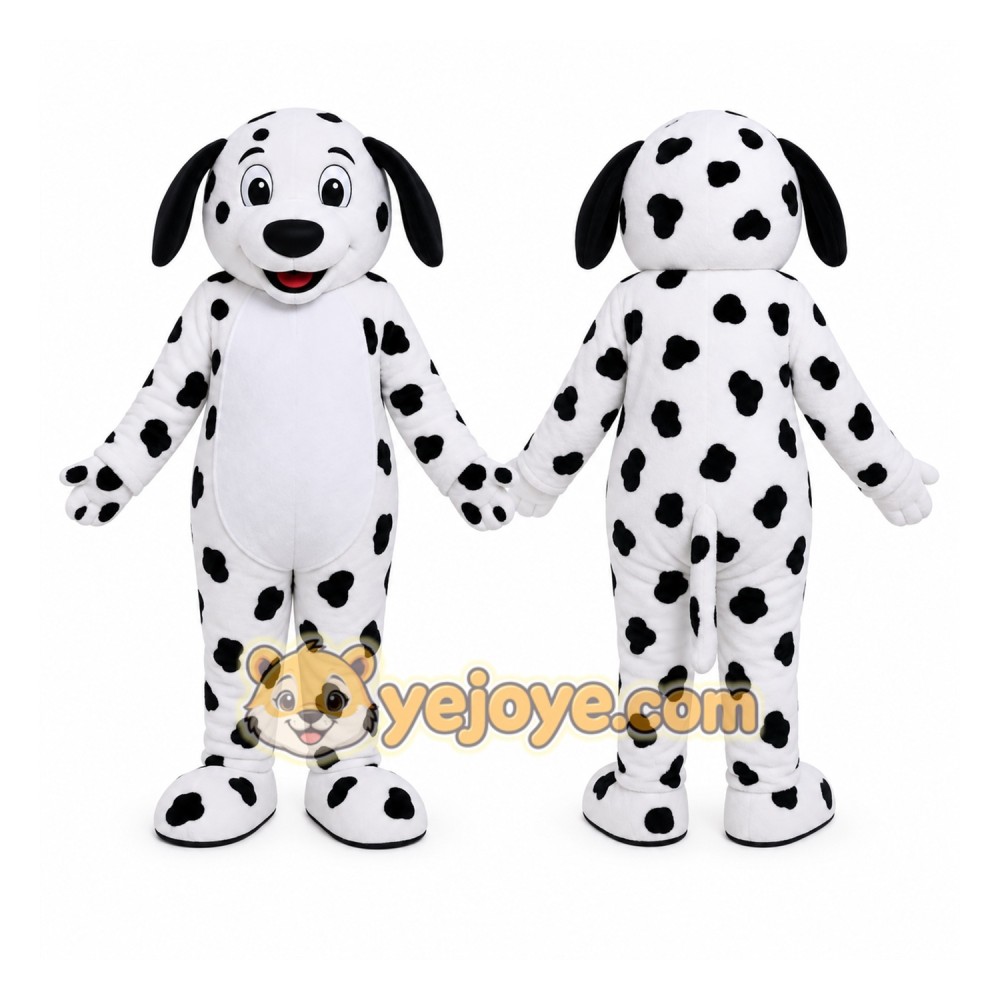 Dalmatian Dog Mascot Costume