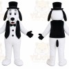 Top Hat Dog Mascot Costume