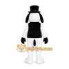 Top Hat Dog Mascot Costume Top Hat Dog Mascot Costume