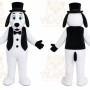 Top Hat Dog Mascot Costume