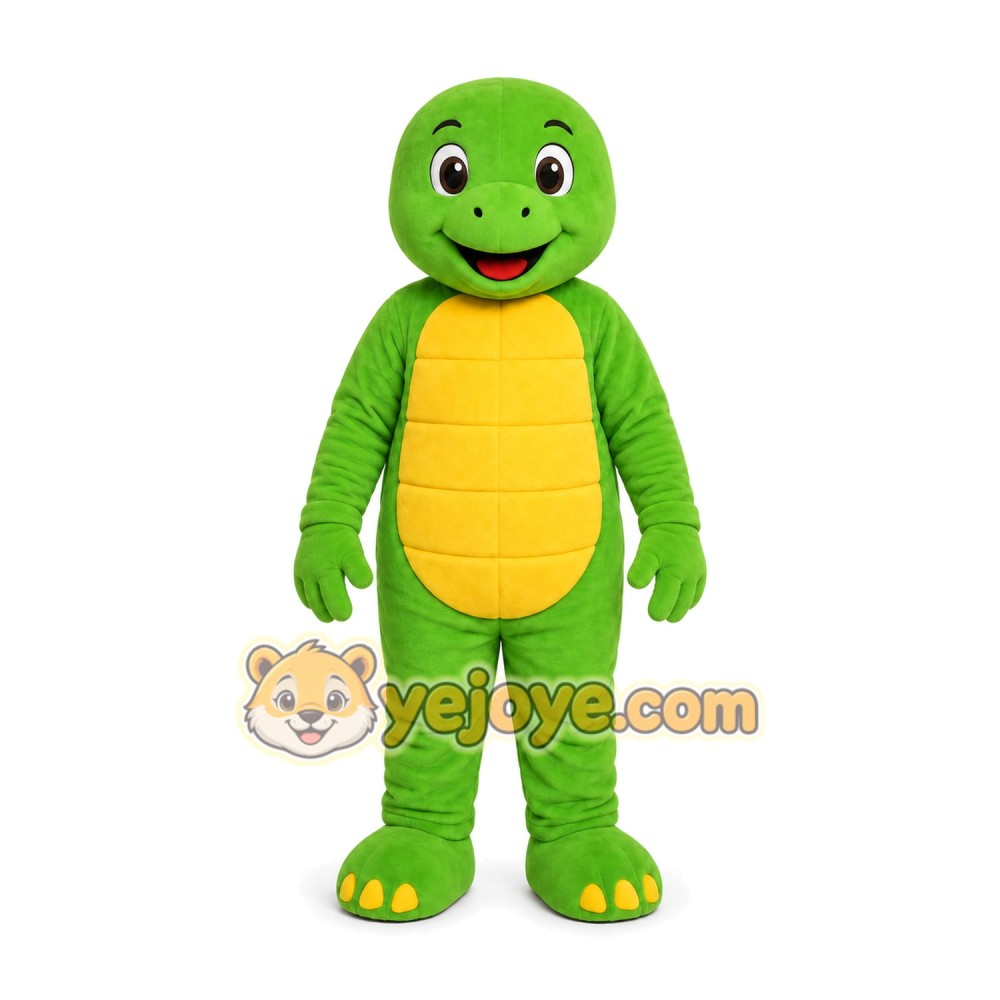 Green Turtle Mascot Costume Green Turtle Mascot Costume