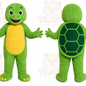 Green Turtle Mascot Costume
