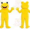 Yellow Frog Mascot Costume