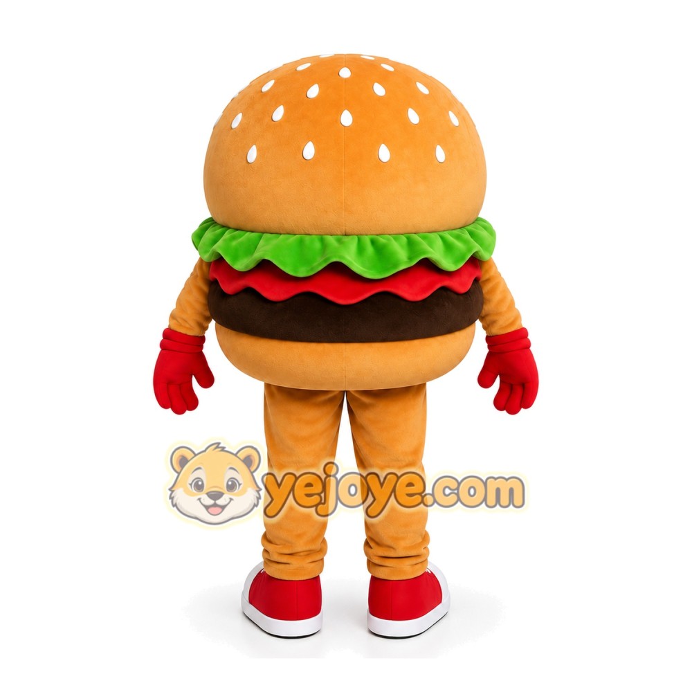 Hamburger Character Mascot Costume Hamburger Character Mascot Costume