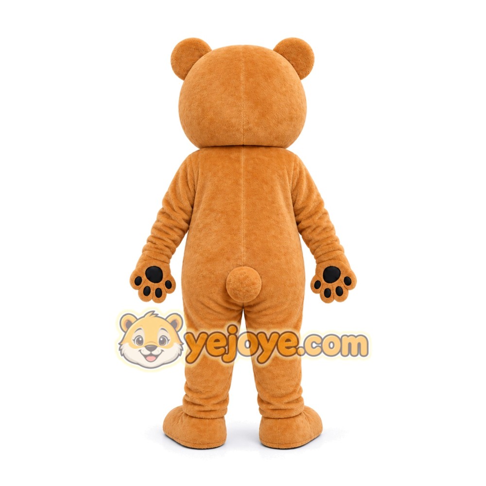 Tan Bear Mascot Costume Tan Bear Mascot Costume