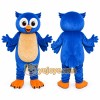 Blue Owl Mascot Costume Blue Owl Mascot Costume