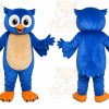 Blue Owl Mascot Costume