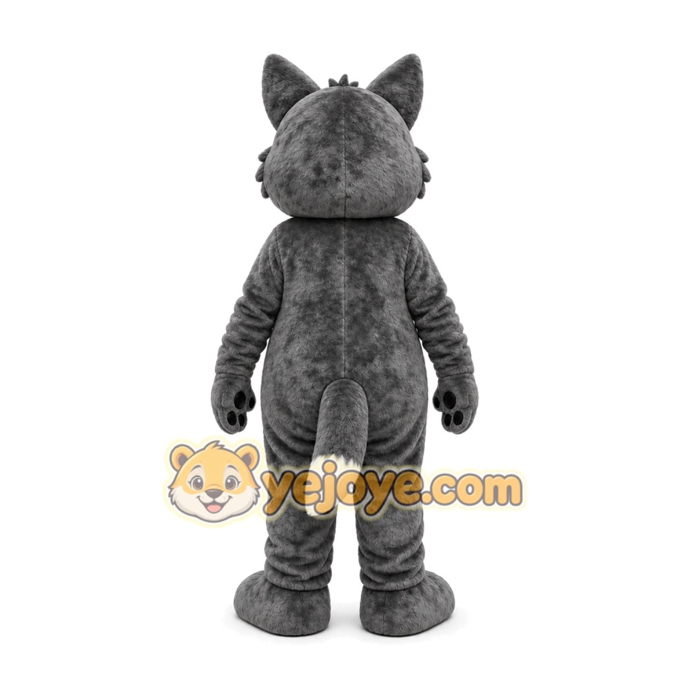 Gray Wolf Mascot Costume Gray Wolf Mascot Costume