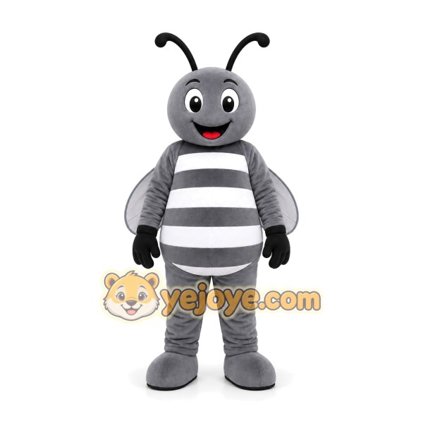 Gray Bug Mascot Costume Gray Bug Mascot Costume